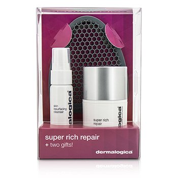 Super Rich Repair Set Edición Limitada: Super Rich Repair 50ml + Skin Resurfacing Limpiador 30ml + Guante Limpiador Facial