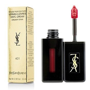 Yves Saint Laurent Rouge Pur Couture Vernis A Levres Vinyl Cream Mancha Cremosa - # 401 Rouge Vinyle