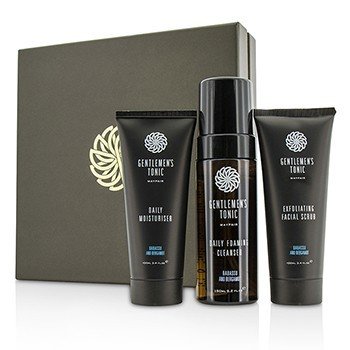 Set de Regalo Rostro: Exfoliante Facial 100ml + Limpiador Espumoso Diario 150ml + Hidratante Diario 100ml