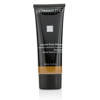Maquillaje para piernas y cuerpo Base de maquillaje líquida para cuerpo protector solar de amplio espectro SPF 25 - #Deep Golden 70W
