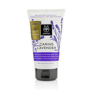 Apivita Caring Lavender Crema Corporal Hidratante & Calmante
