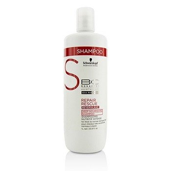 BC Repair Rescue Reversilane Champú Nutrición Profunda (Para Cabello Dañado, Grueso a Normal)