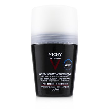 Vichy Homme 48H* Roll-On Anti Irritaciones & Anti Transpirante (Para Piel Sensible)