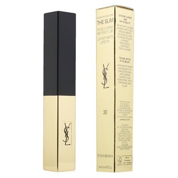 Yves Saint Laurent Rouge Pur Couture The Slim Leather Pintalabios Mate - # 30 Nude Protest