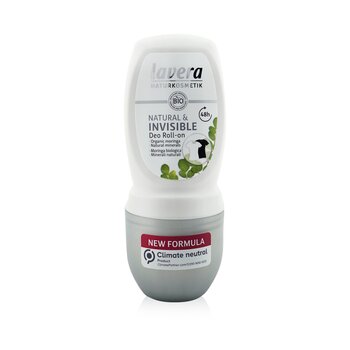 Deo Roll-On (Natural e Invisible) - Con Moringa Orgánica y Minerales Naturales