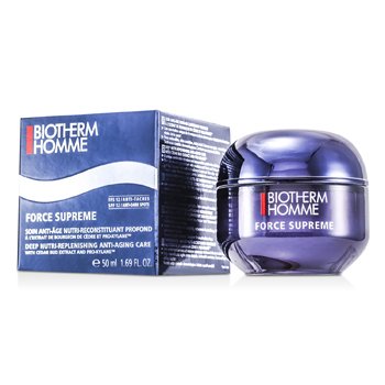 Homme Force Supreme Crema Antienvejecimiento Cuidado Nutriente SPF 12