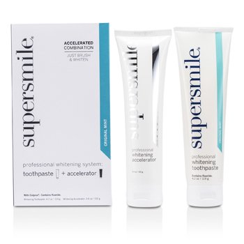 Supersmile Sistema Blanqueador Profesional: Pasta de Dientes 119g + Acelerador 102g