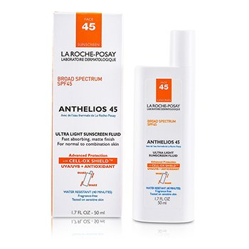 Anthelios 45 Ultra Light Fluido Protector Solar Rostro (Piel Normal/Mixta )