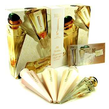 24K Estuche: Eau De Parfum Spray 50ml/1.7oz + Loción Corporal 125ml/4.2oz + Crema Corporal 125ml/4.2oz + Gel de Ducha 125ml/4.2oz