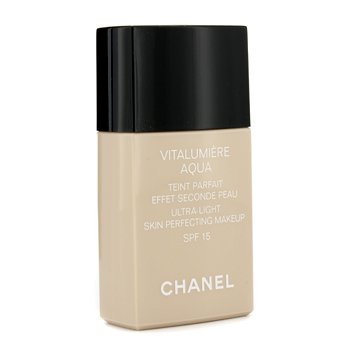 Chanel Vitalumiere Aqua Maquillaje Ultra Ligero Perfeccionante de Piel SPF 15 - # 40 Beige