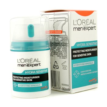Men Expert Hydra Sensitive Crema Hidratante Multi-Protección 24 HR