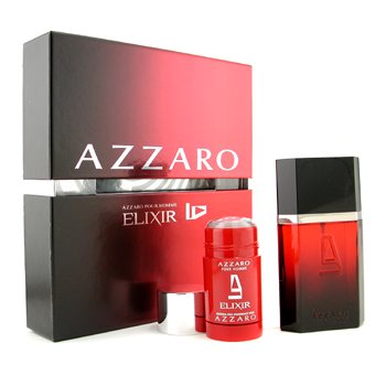 Azzaro Elixir Estuche: Agua de Colonia Vaporizador100ml/3.3oz + Desodorante Barra 75g/2.5oz