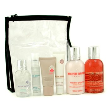 Viaje Mujer: Gel Baño y Ducha + Crema Corporal + Jabón Facial + Crema Manos + Rellenador + Bruma + Neceser