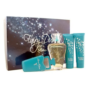 Estuche Fairy Dust : Eau De Parfum Vap. 100ml/3.4oz + Loción Corporal 90ml/3oz + Gel de Ducha 90ml/3oz + Estuche