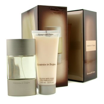 Estuche Essenza Di Zegna : Agua de Colonia Vap. 50ml/1.7oz + Bálsamo After Shave 100ml/3.4oz