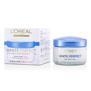 LOreal Dermo-Expertise White Perfect Fairness Control Crema de Día Hidratante SPF17 PA++