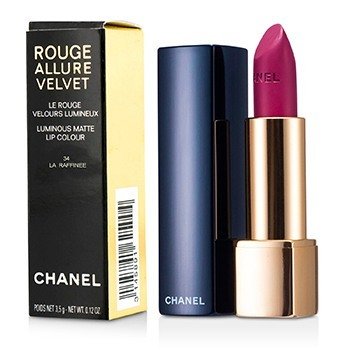 Chanel Rouge Allure Velvet Pintalabios - Pintalabios # 34 La Raffinee