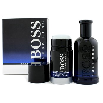 Estuche Boss Bottled Night: Agua de Colonia Vaporizador 100ml/3.3oz + Desodorante Stick70g/2.4oz