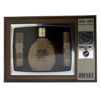 Estuche Fuel For Life Homme: Agua de Colonia Vaporizador 50ml + Gel de Ducha 50ml + Bálsamo After Shave 50ml