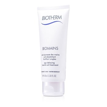 Biotherm Biomains Age Delaying Tratamiento Manos y Uñas - Resistente al Agua