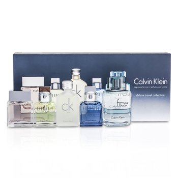 Colección Viaje Deluxe : Eternity 10ml + Euphoria 10ml + CK Free 10ml + Eternity Aqua 10ml + CK One