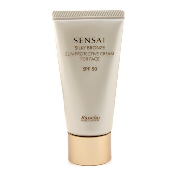 Sensai Silky Bronze Crema Protección Solar Rostro SPF 50