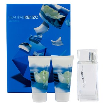 Estuche L Eau Par Kenzo Agua de colonia Vap. 50ml Gel Corporal 50ml Gel de Ducha 50ml 3pcs Mexico