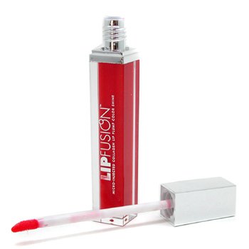 LipFusion Collagen Lip Plump Color Shine - Brillo Labial Colágeno Aplicador Brillo Labial - Sexy ( Sheer Natural Soft Red )