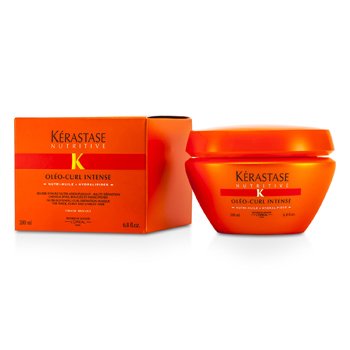 Kerastase Nutritive Oleo-Curl Intense Hydra-Softening Máscara Definición Rizos Hidra Suavizante ( Cabello Fino, Rizado y Rebelde )
