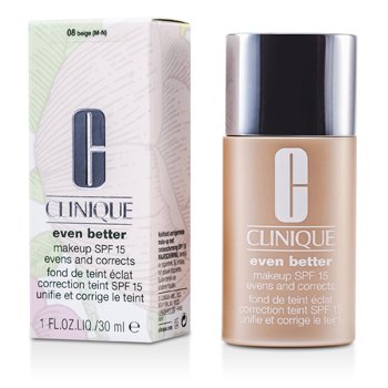 Clinique Even Better Maquillaje SPF15 (Piel Seca Mixta a Mixta Grasa) - No. 08/ CN74 Beige