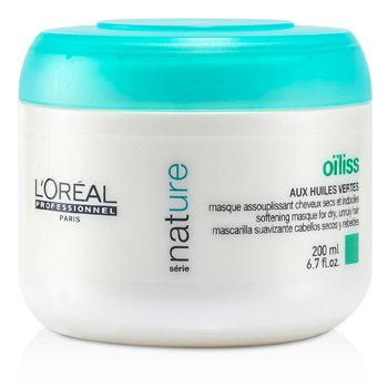 Professionnel Nature Serie - Máscara Oiliss (Para Cabello Seco, Rebelde)