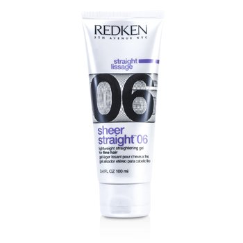 Sheer Straight 06 Gel Alisador Ligero ( Cabello Fino )