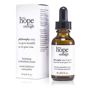 When Hope is Not Enough Suero Hidratante Antioxidante