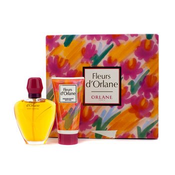 Estuche Fleurs D'Orlane: Secret De Orlane Parfum 50ml/1.6oz + Fleurs D'Orlane Gel de Baño 50ml/1.6oz (Embalaje Ligeramente dañado)