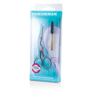 Tweezerman Tijeras y peine Cejas