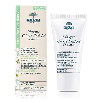 Creme Fraiche De Beaute Mascarilla 24HR Calmante y Rehidratante