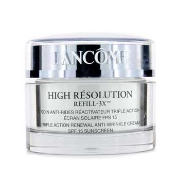 High Resolution Refill 3X Crema Antiarrugas Renovadora Triple Acción SPF15 - Hecha en USA (Sin Caja)