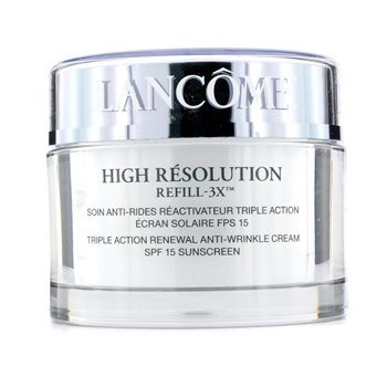 High Resolution Refill 3X Triple Action Renewal Crema Renovadora Antiarrugas SPF15 - Hecha en USA