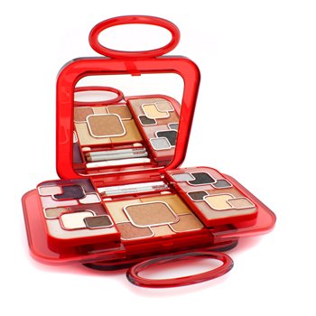 Set Maquillaje Beauty Bag Red - #03 (Brown Shades)