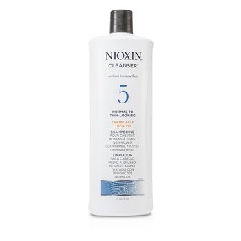 System 5 Limíador para Cabello Medio a Grueso, Tratado Químicamente, Cabello con apariencia Normal a Delgada