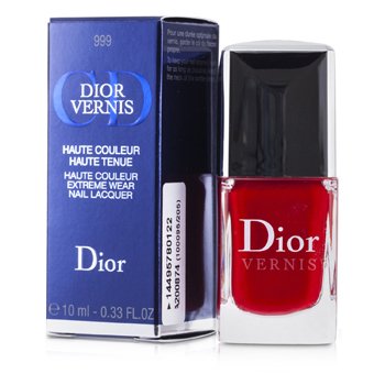 Dior Vernis Haute Couleur Extreme Wear Laca de Uñas Laccada - # 999 Red Royalty