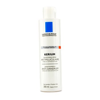 La Roche Posay Champú Cremoso Anticaspa Kerium  (Cueros Cabelludos Secos y Con Caspa)