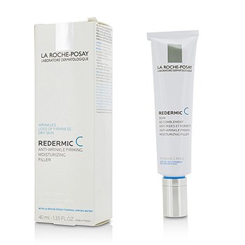 La Roche Posay Redermic C Daily Sensitive Skin Cuidado Antienvejecimiento línea rellenador (Piel Seca)