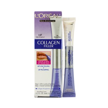 Rellenador Colágeno Labial Skin Expertise Collagen: Crema 6ml/0.2oz + Serum Reafirmante 6ml/0.2oz