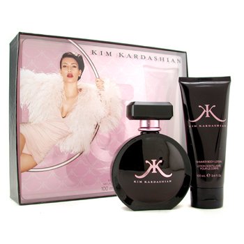 Estuche Kim Kardashian : Eau De Parfum Spray 100ml/3.4oz + Loción Corporal 100ml/3.4oz