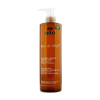 Nuxe Reve De Miel Gel de Baño y Ducha Ultra Rico (Piel Sensible y Seca)