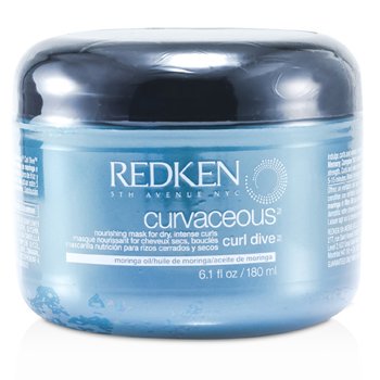 Curvaceous Curl Dive Mascarilla Nutriente cabellos Rizados (Cabellos Rizados, Rizos intensos)
