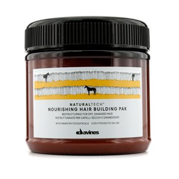 Davines Natural Tech Pak Construcción de Cabello Nutritivo (Para Cabello Seco, Dañado)