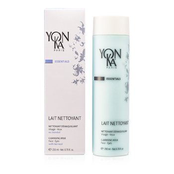 Yonka Essentials Leche Limpiadora Con Borneol, Rostro, Ojos & Labios