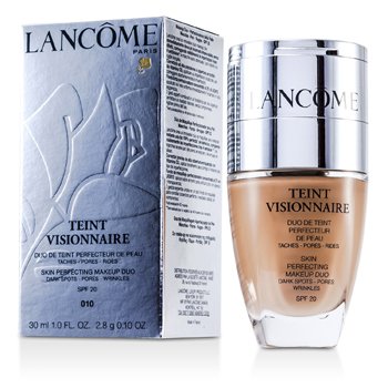 Lancome Teint Visionnaire Skin Perfecting Maquillaje Duo SPF 20 - # 010 Beige Porcelaine